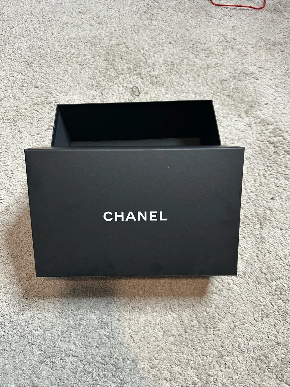 CHANEL Black and White Men's Sunglasses Box